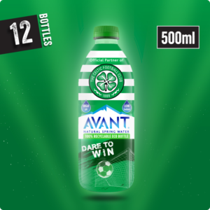 Avant x Celtic FC Co-Branded Still Water 500ml (Pack of 12 bottles)